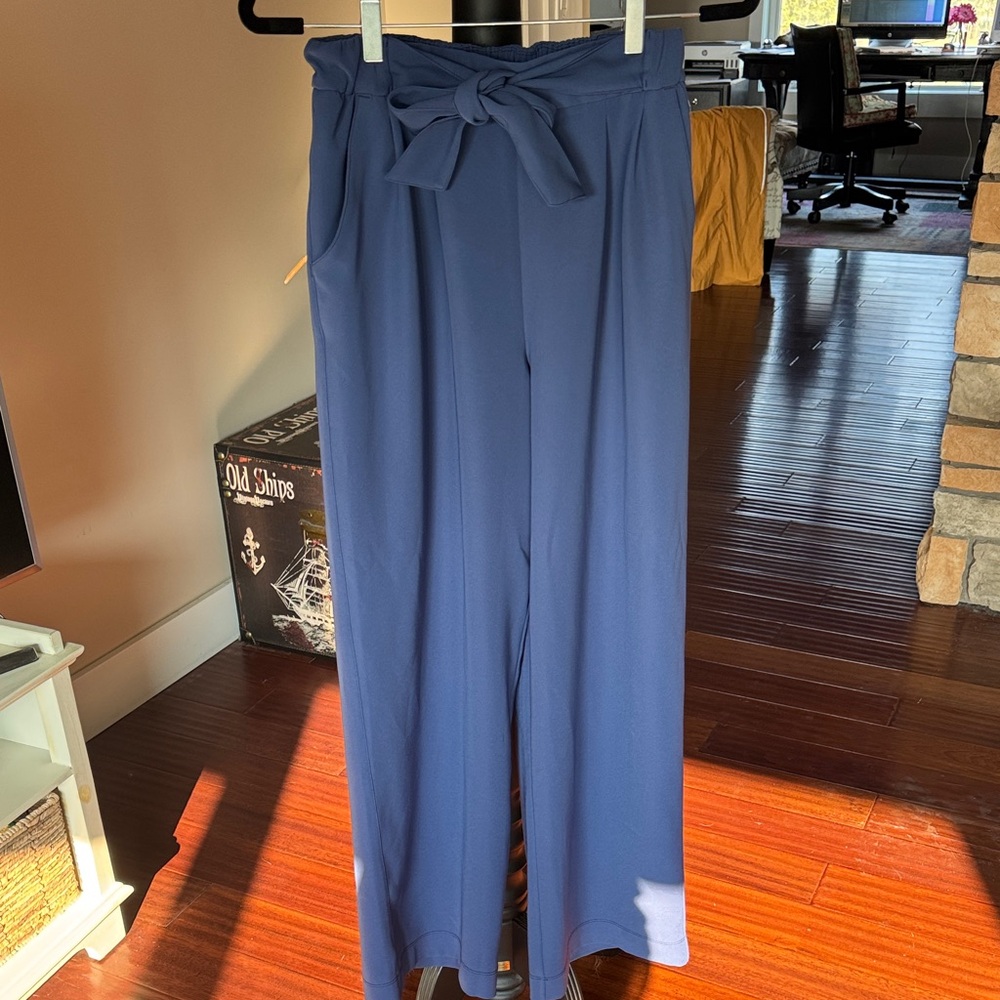 Lululemon Athletica Blue Wide Leg Pants